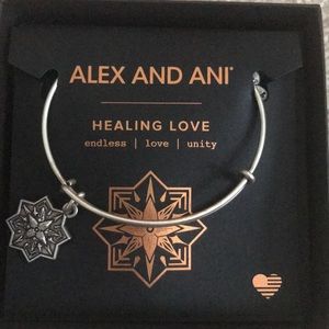 Alex and Ani healing love bracelet NEW in box